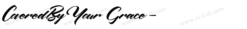 CoveredBy Your Grace字体转换